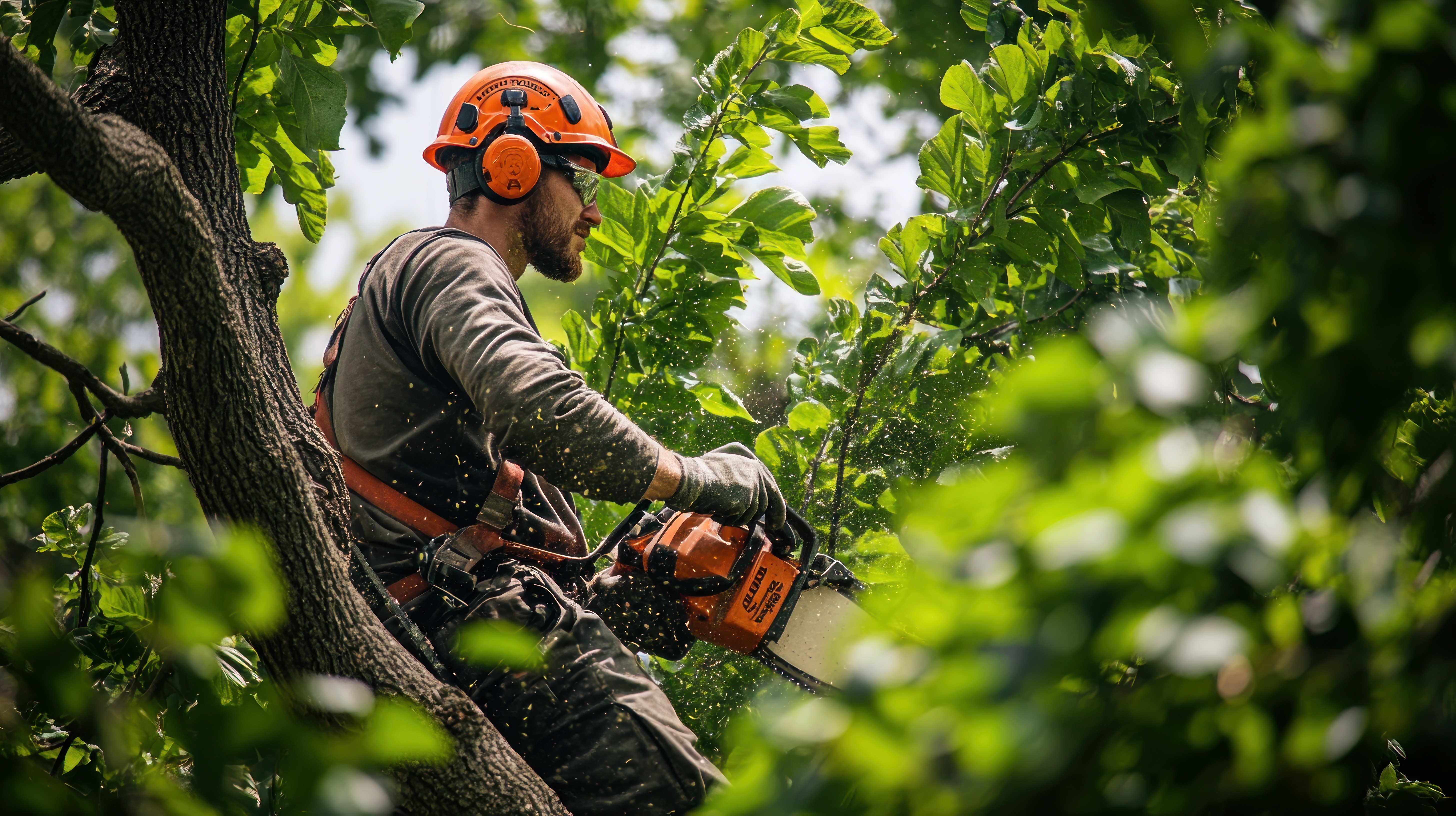Field crew working on a job site