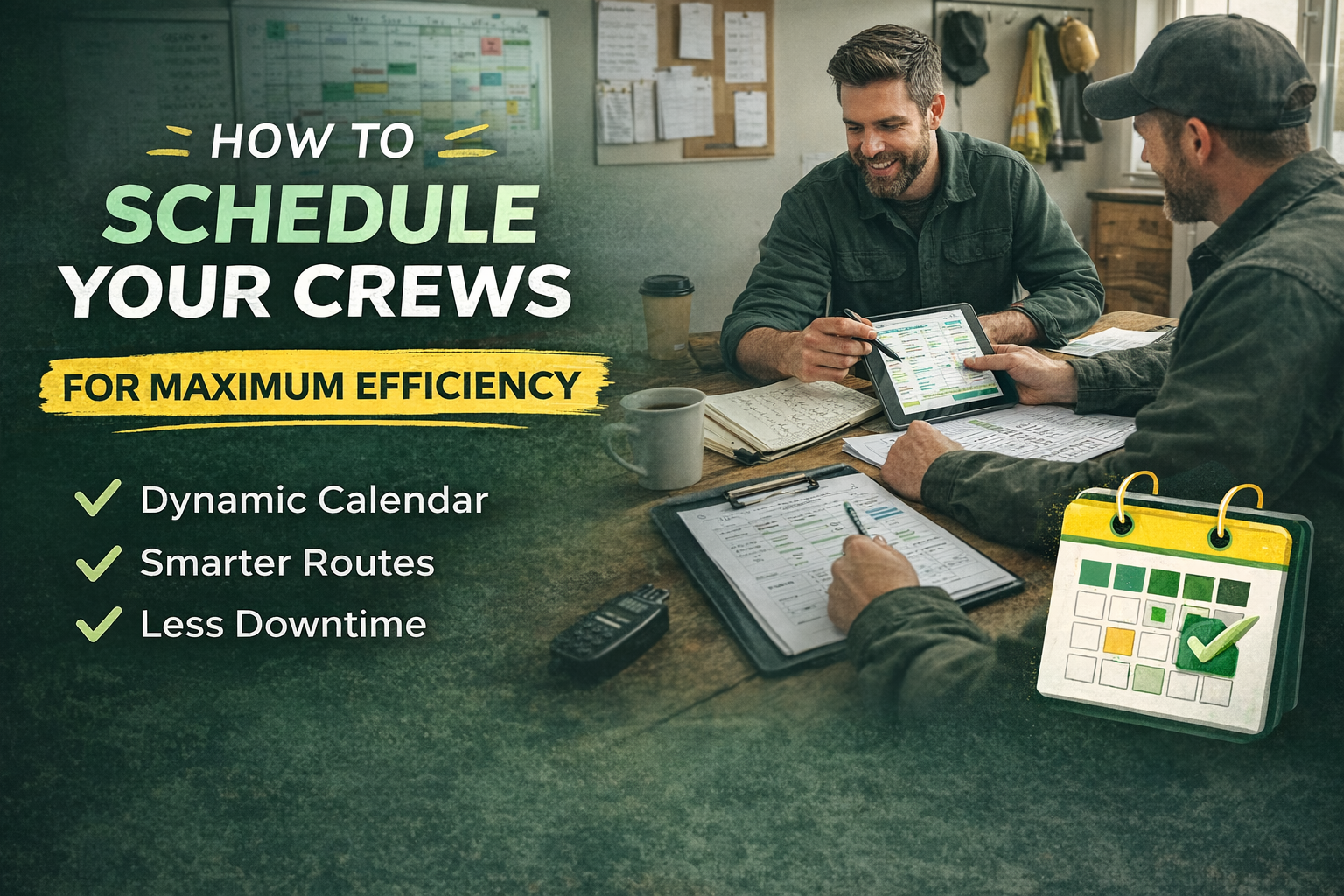 Crew scheduling