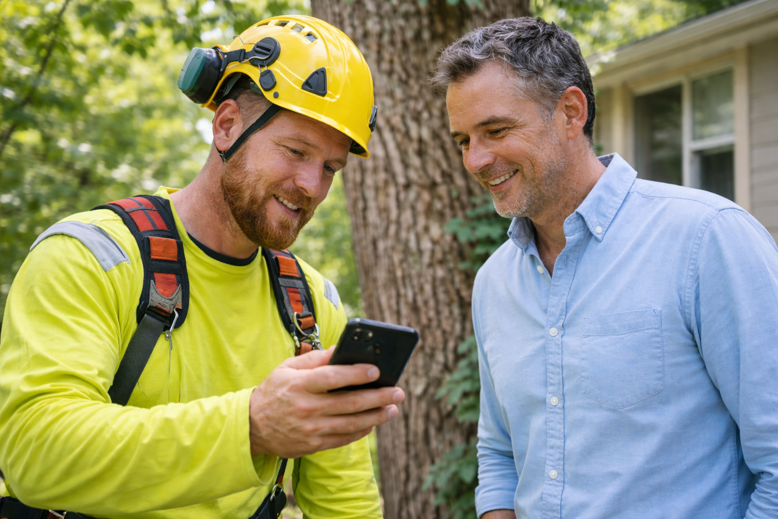 Tree service professional
